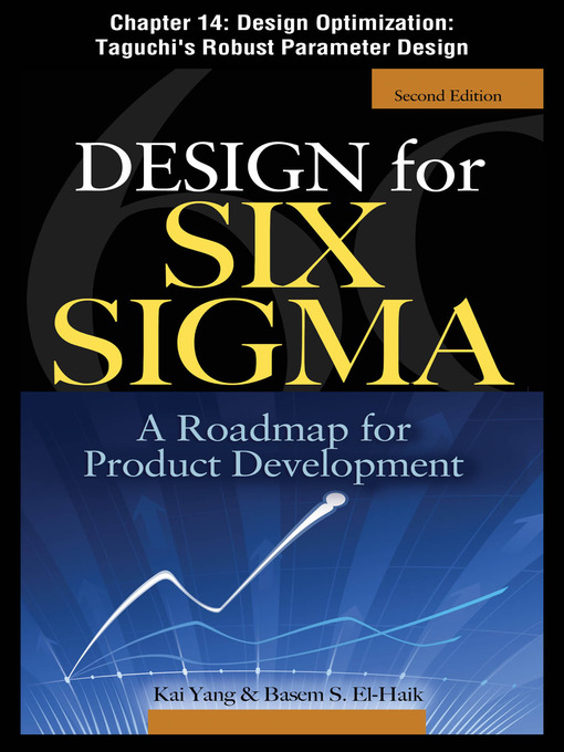 Cover image for Design Optimization: Taguchi's Robust Parameter Design